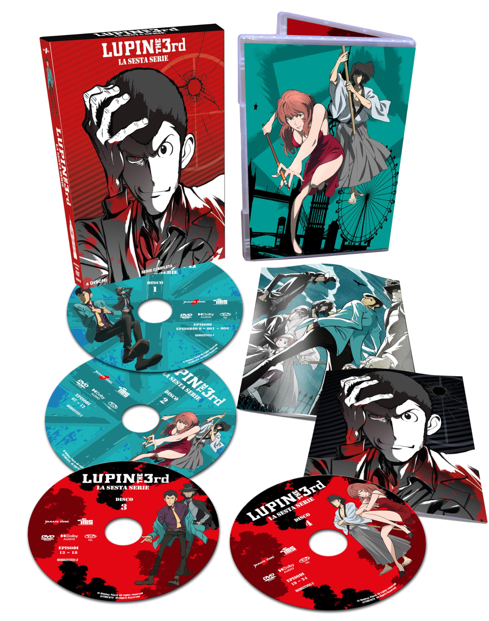 Lupin III - La Sesta Serie -(4 Dvd)