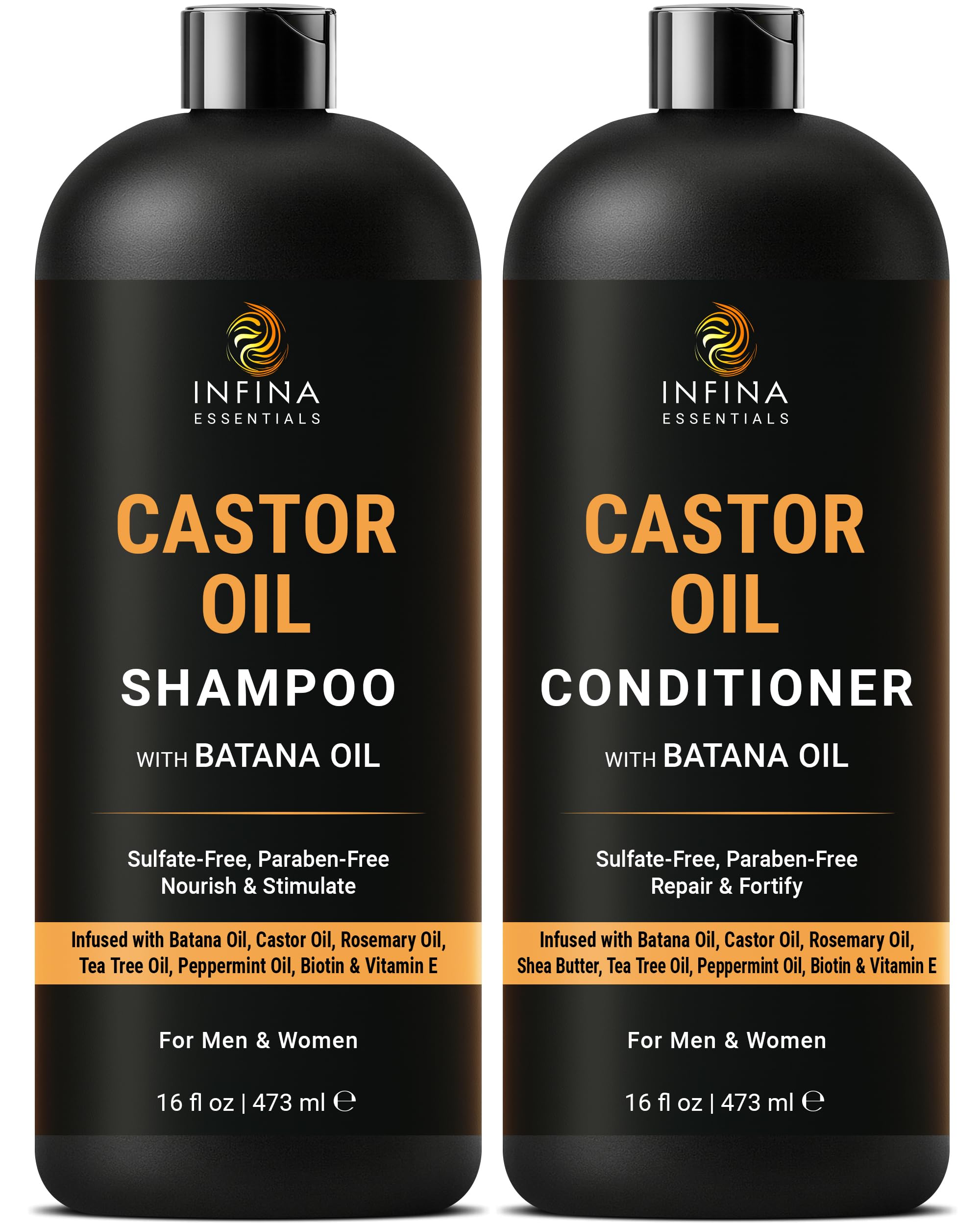 INFINA ESSENTIALS Shampoo and Conditioner Set