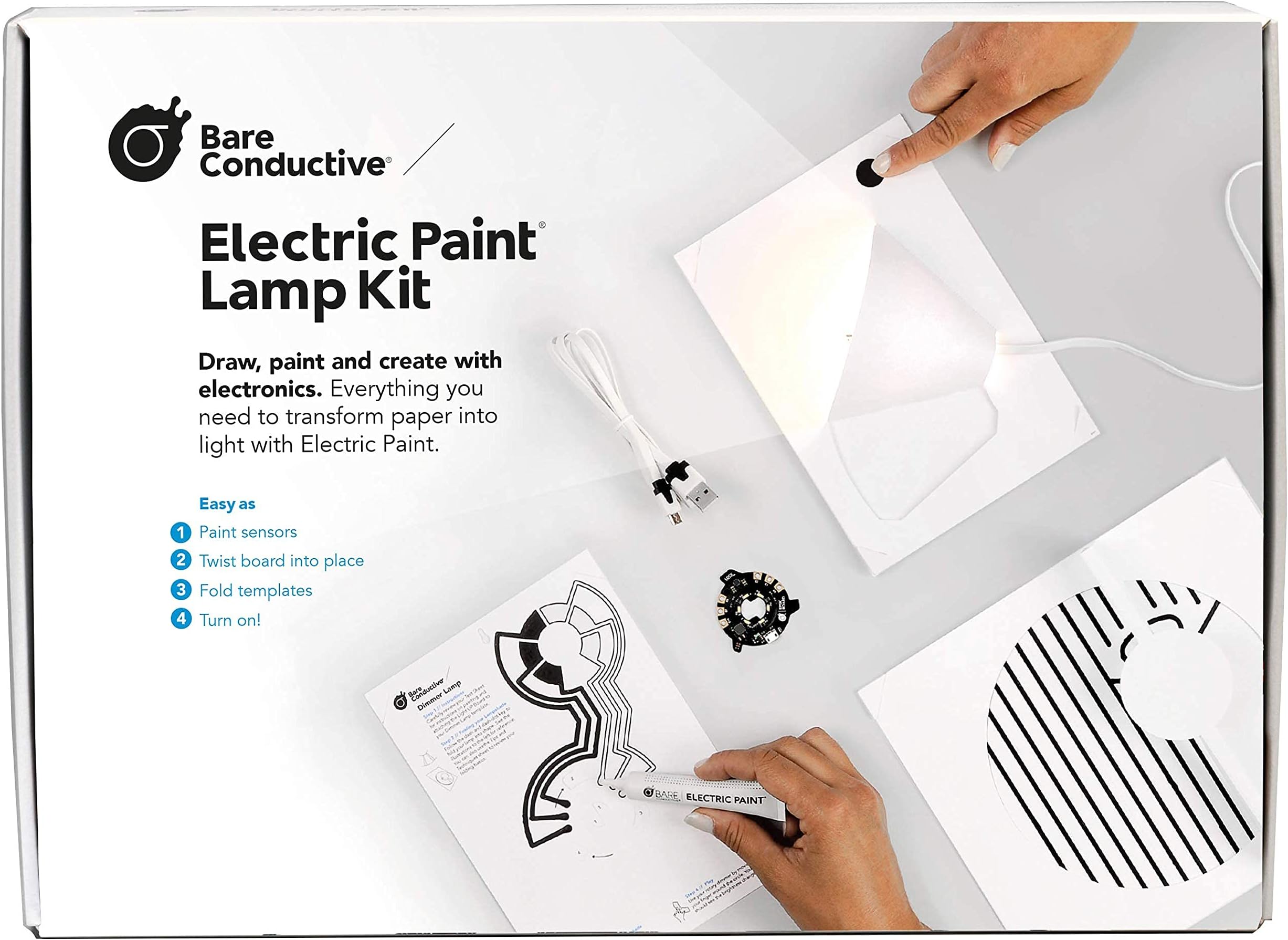 Bare Conductive Electric Paint, Lamp Kit (1107)
