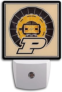 YouTheFan NCAA Purdue Boilermakers BB StadiumView Nite Light