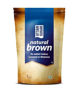 Uttam Sugar Natural Brown Sugar, 1kg