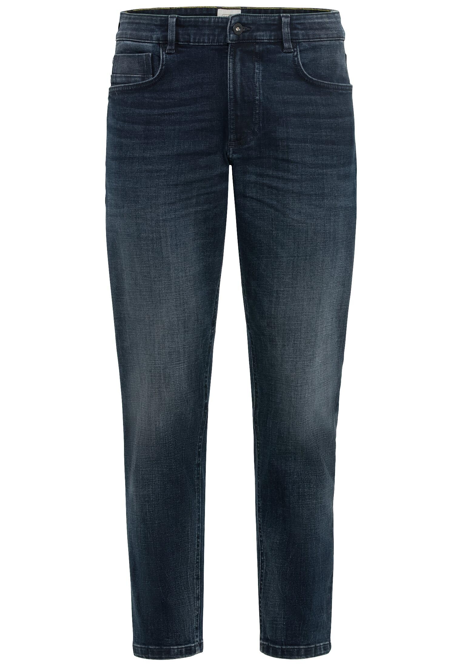 camel active Men's Herren Tapered Fit Flexxxactive 5-Pocket Jeans Blau, Menswear-34/32, Blue, 34 W/32 L