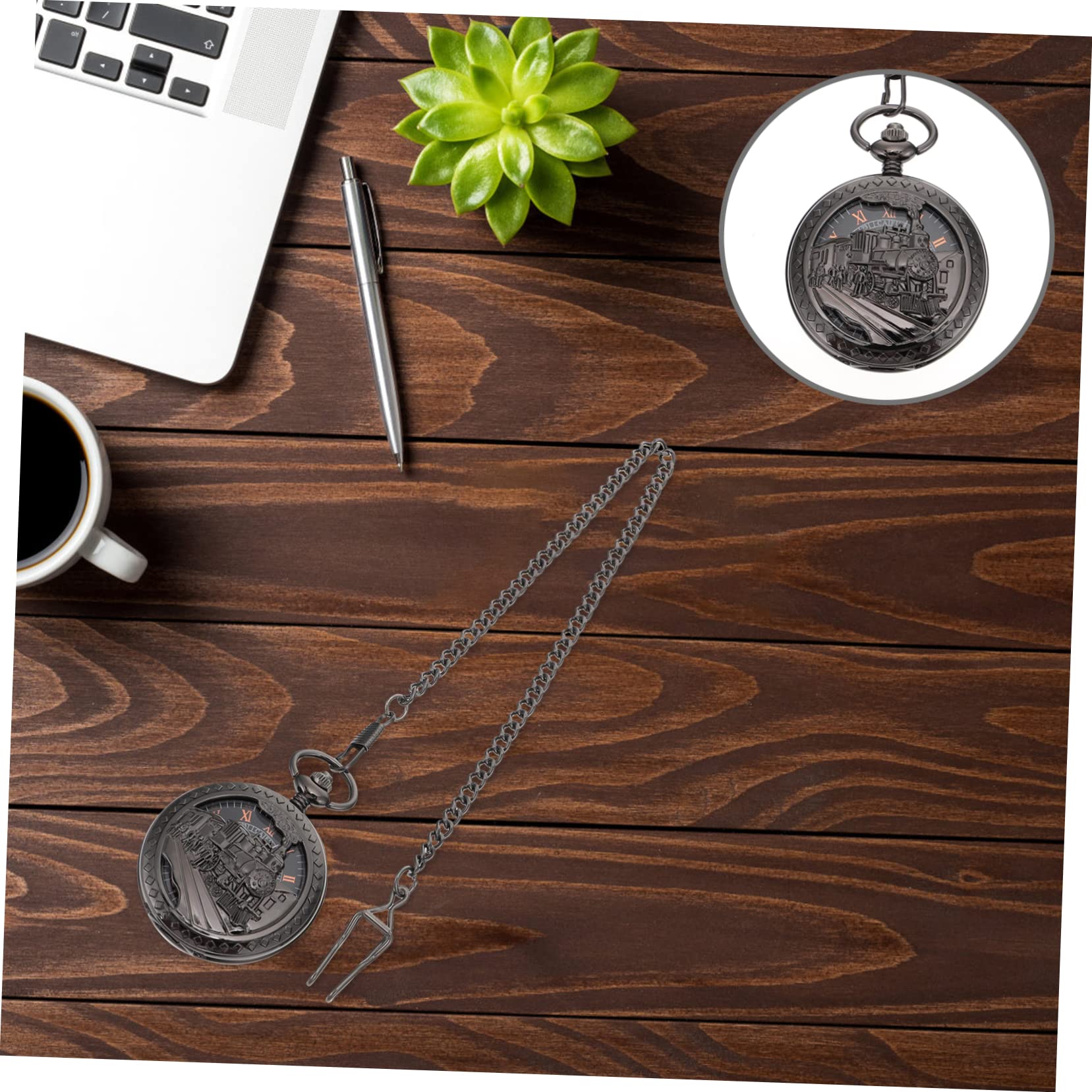 Vintage Reloj De Bolsillo Mecánico para Hombre Relojes Automáticos Retro Reloj De Bolsillo Reloj Tren Reloj De Bolsillo Collar Vintage Reloj Hombre Collar Reloj para Hombres Tren