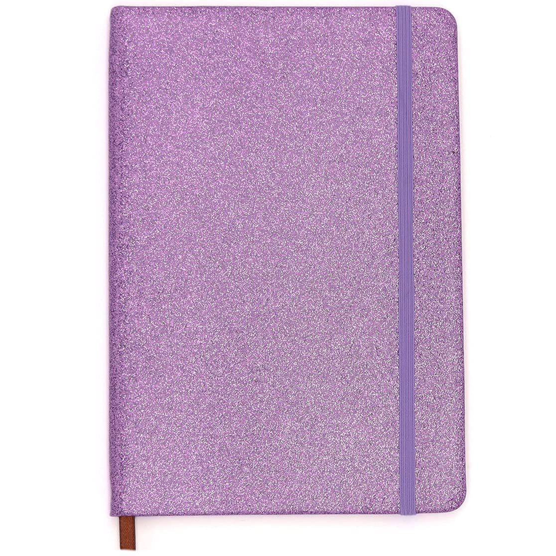 Pembe Mor Parlak Defter - Çizgili 120 Sayfa