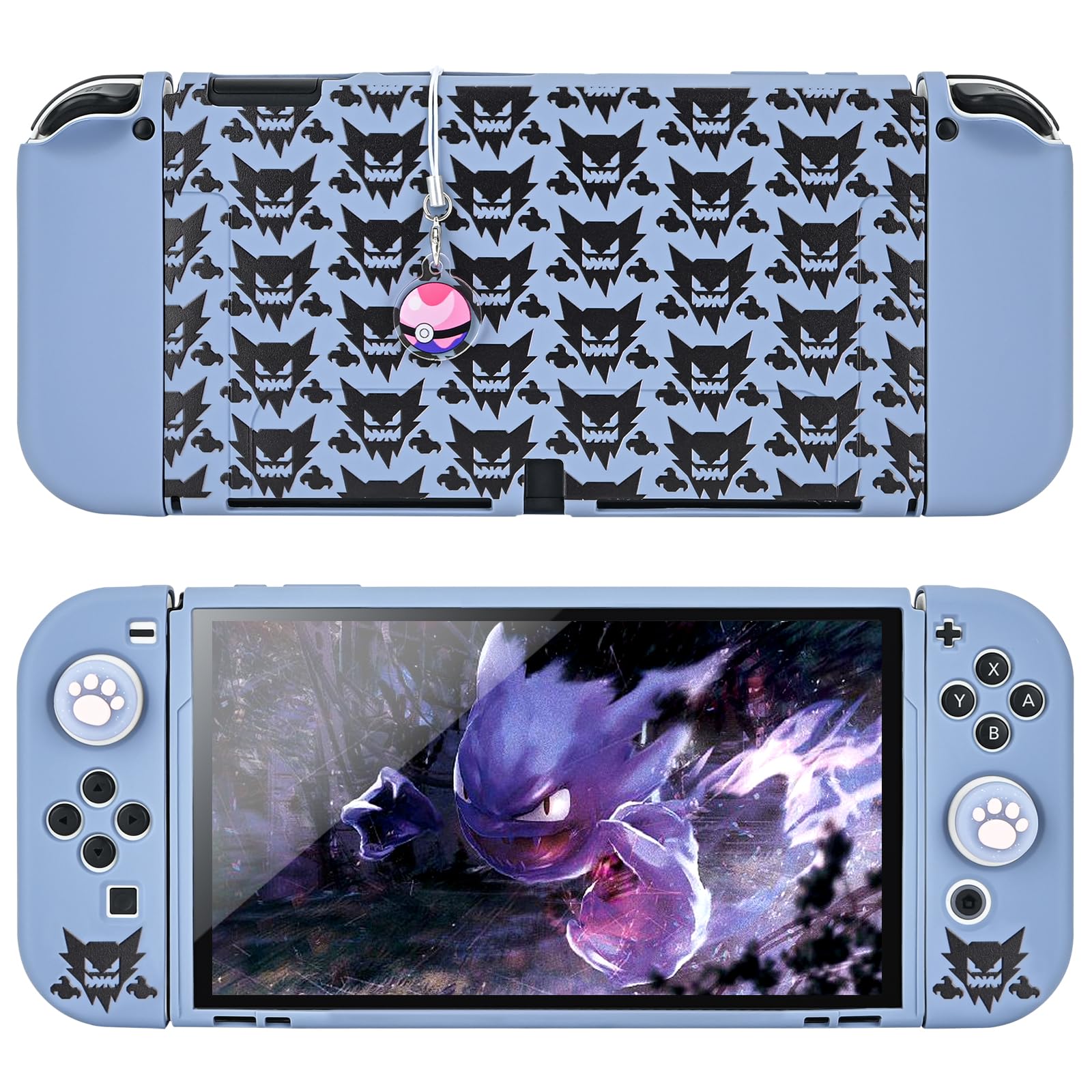 Coque Switch OLED absorption des chocs contre chutes et rayures - 8