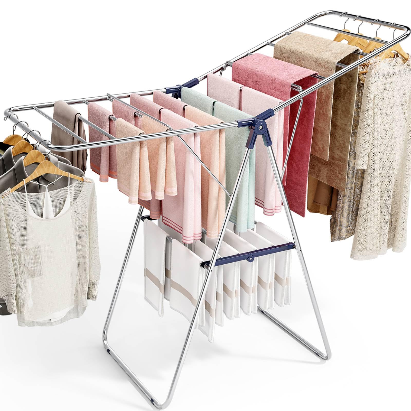 APEXCHASER Stainless Steel Clothes Drying Rack