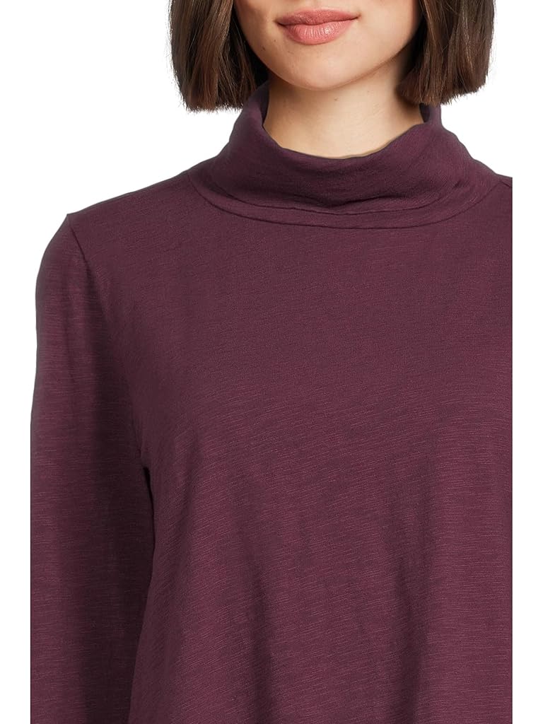Red Mod-o-doc Long Sleeve Turtle Neck Tee