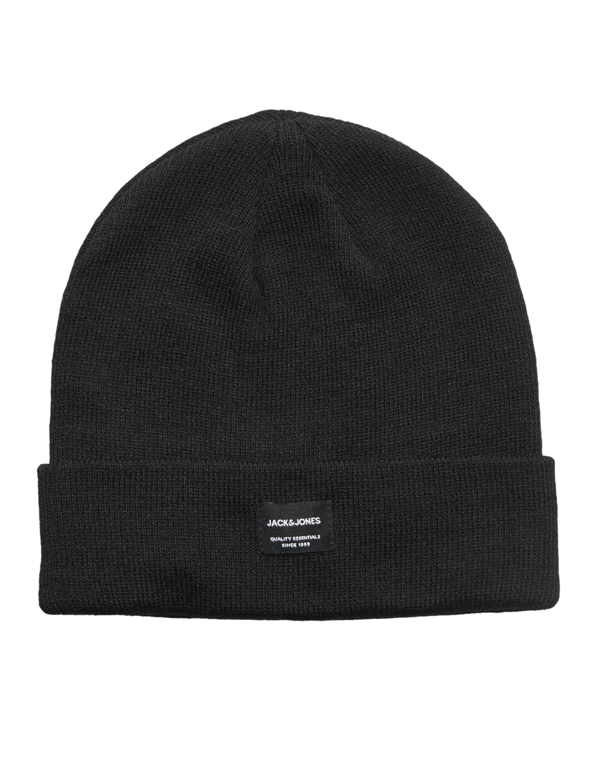 JACK&JONES JUNIOR Boys JACDNA Beanie JR Hat, Black, L/XL