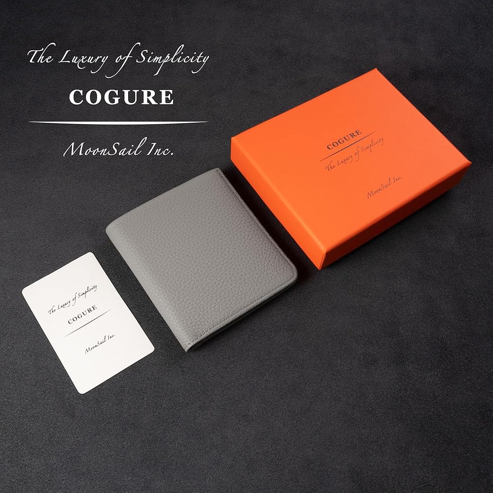 Amazon | [COGURE] コグレ 財布 二つ折り ミニ財布 本革