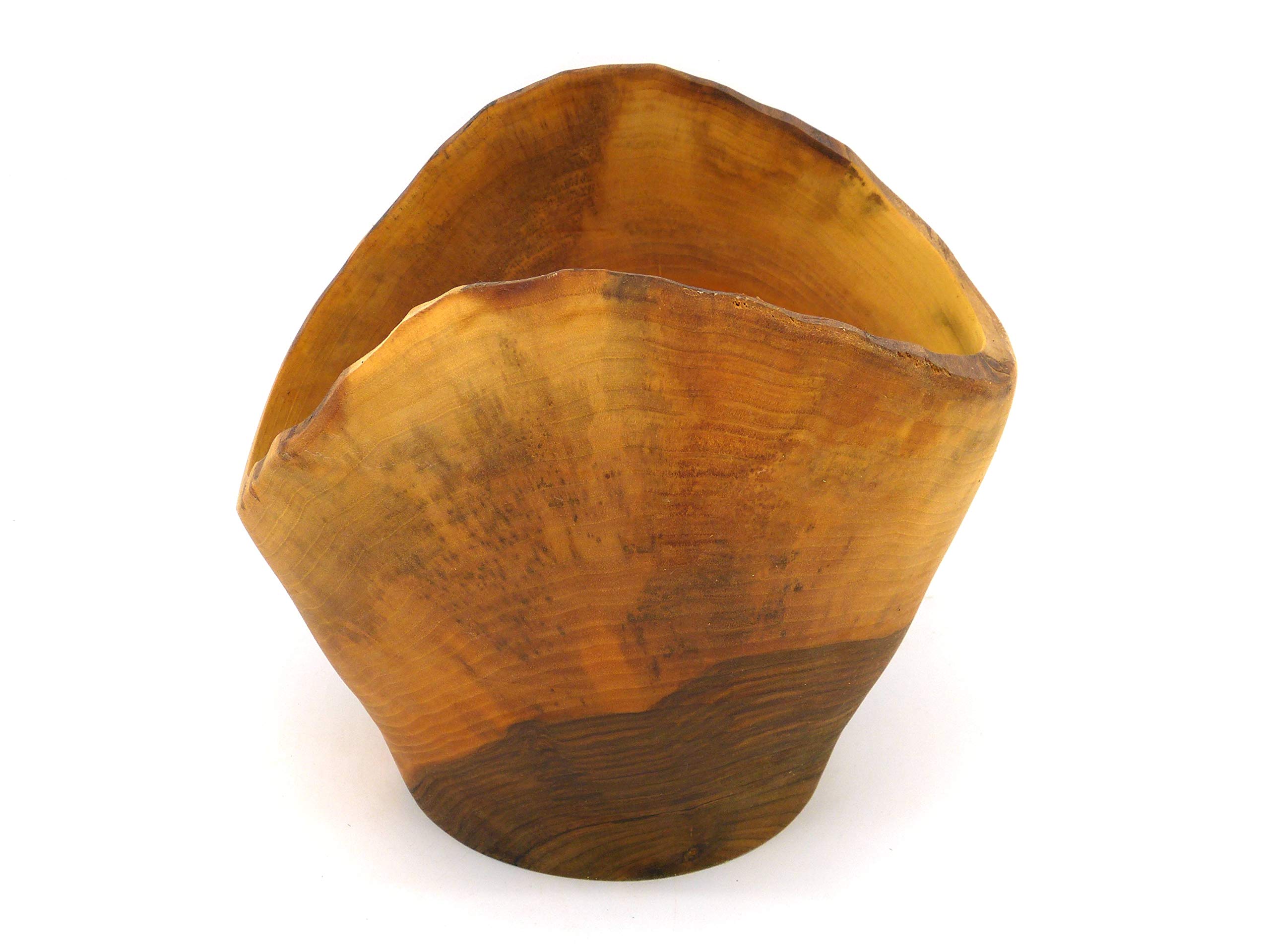 Gedrechselte Schale, Obstschale, Dekoschale, Holzschüssel ∅30 cm Handarbeit aus Deutschland, massives Walnussholz, Holzschale, unikat, nachhaltig, umweltfreundlich, Walnußholz