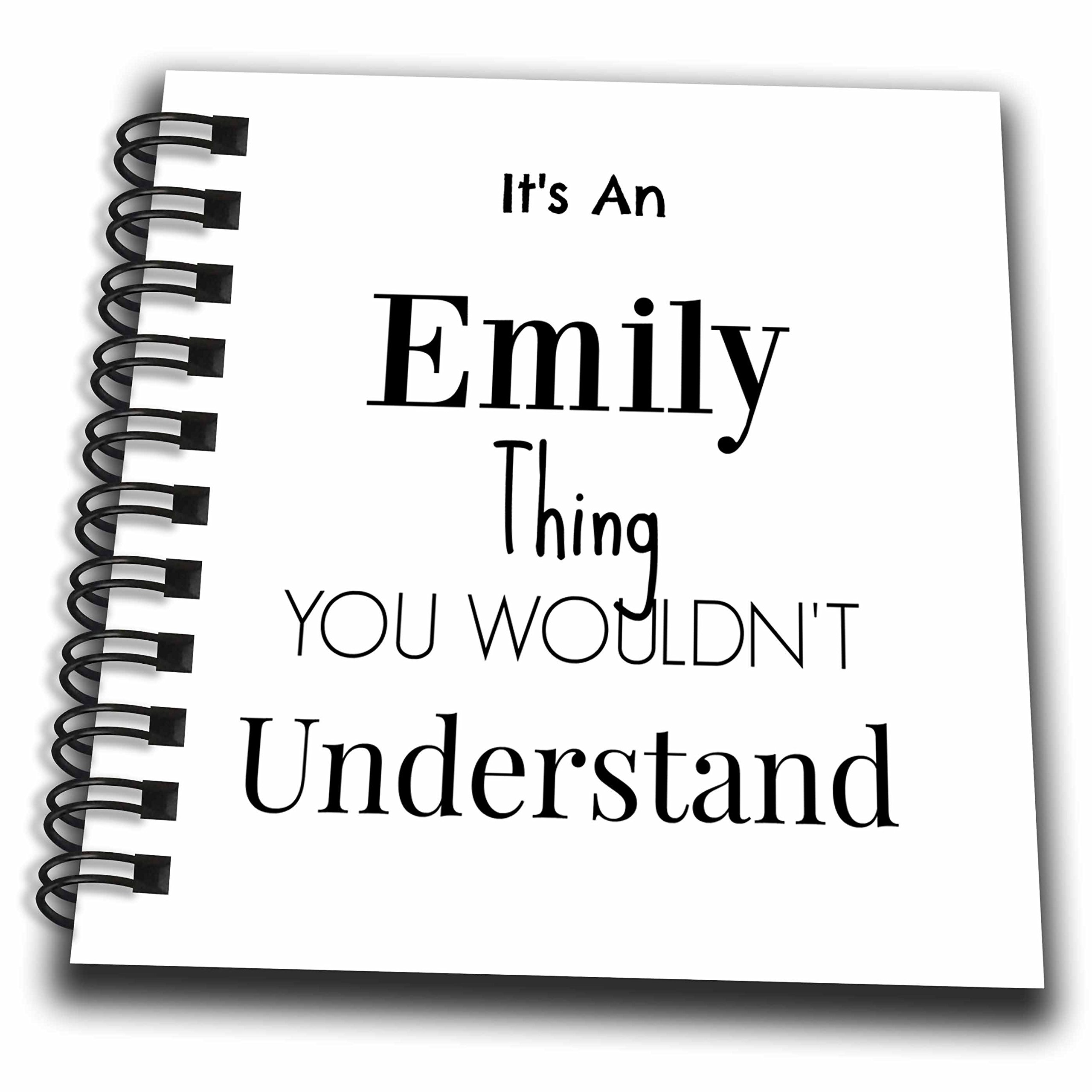 3D Rose db_252225_3 Its an Emily Thing, 4" x 4"