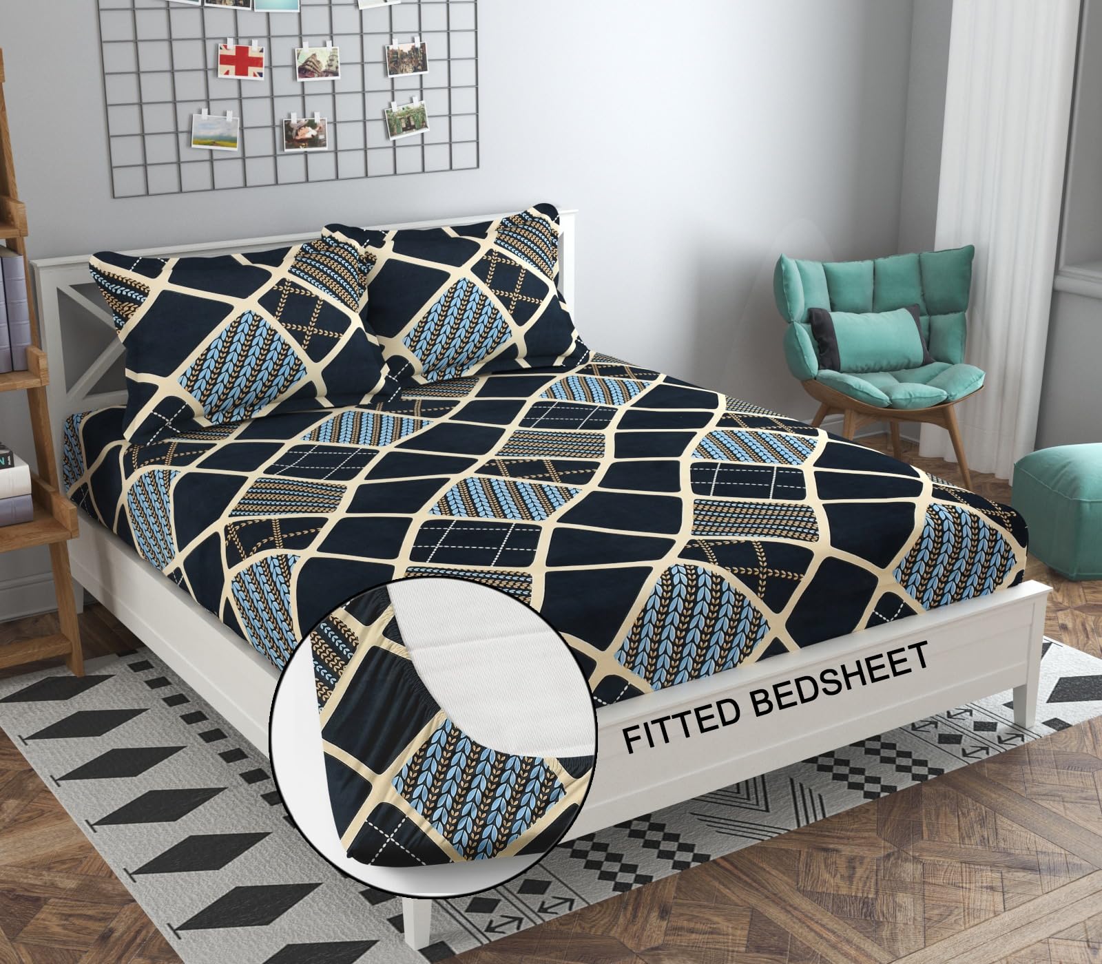 See full amazon price history chart for Soniasaa Premium Cotton-Blend Elastic Fitted Bedsheet with 2 Pillow Covers for Double Bed with All Around Elastic 270 TC Supersoft | Size - 72x78 Fit Upto 6 Inches Mattress Soft-Touch Skin Friendly Soniasaa Premium Cotton-Blend Elastic Fitted Bedsheet with 2 Pillow Covers for Double Bed with All Around Elastic 270 TC Supersoft | Size - 72x78 Fit Upto 6 Inches Mattress Soft-Touch Skin Friendly (B0CRPNVF5L) Amazon Price History, Amazon Price Tracker