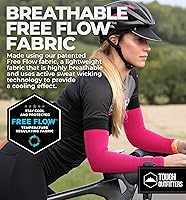 Vista 35 de Mangas de brazo de protección solar UV para hombres y mujeres, manga de enfriamiento de compresión deportiva UPF 50, base de cáncer de piel