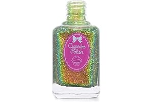 Groovy Baby - Lime Green Multichrome Shimmer Flakie Nail Polish
