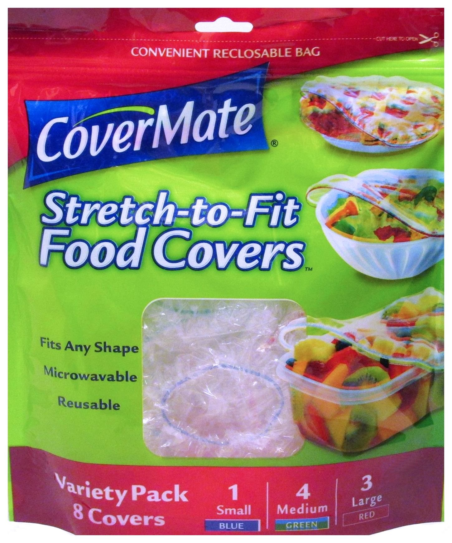 Stretch-to-Fit Food Covers