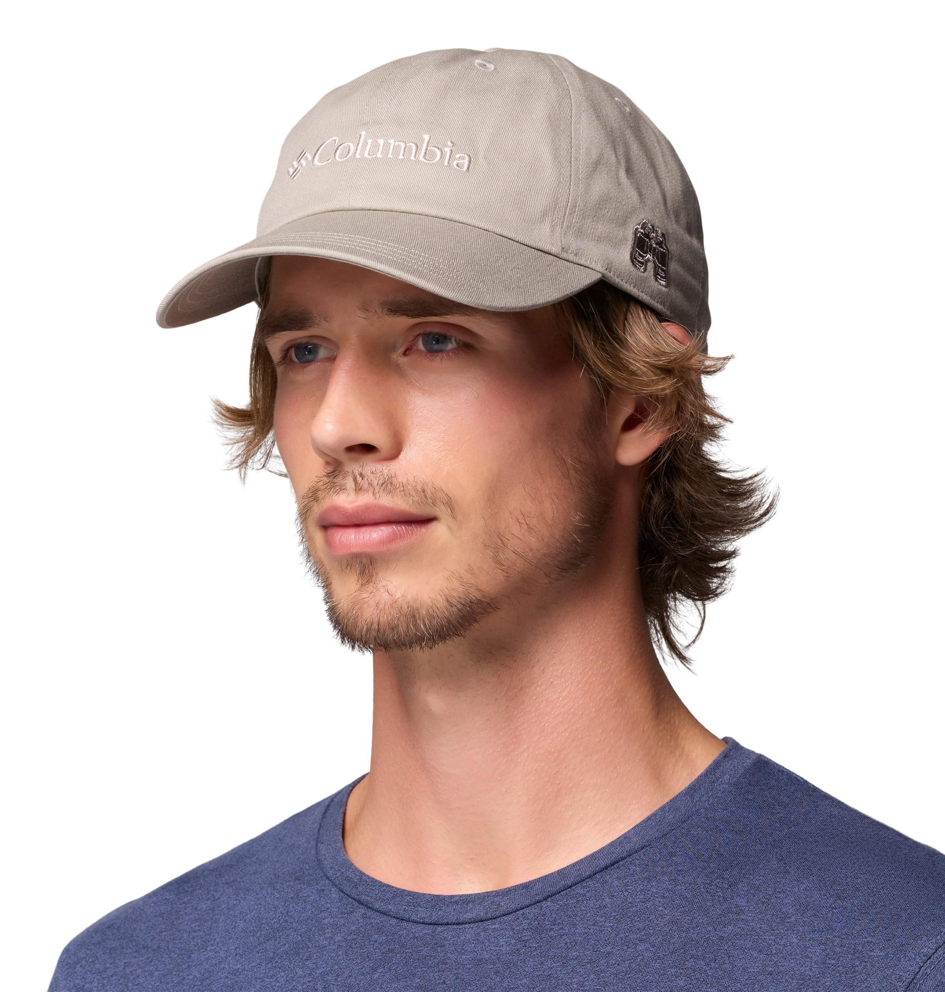 Columbia Czapka z daszkiem unisex Provisions, czapka z daszkiem, szary krzemień/logo/lornetka, jeden rozmiar