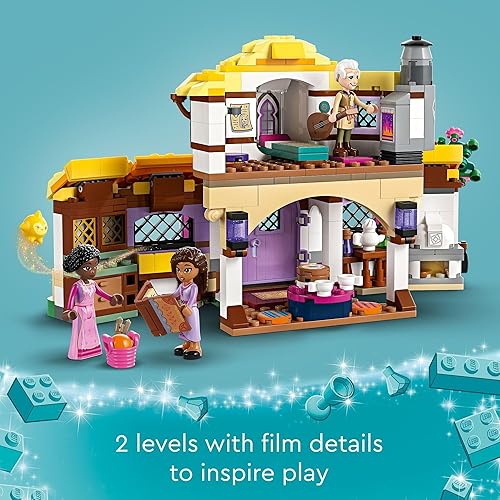 Miniatura 4 de LEGO Disney Wish Asha's Cottage 43231 - Juego de juguetes de construcción, una casa de campo para la vida de rol en la aldea, regalo coleccionable