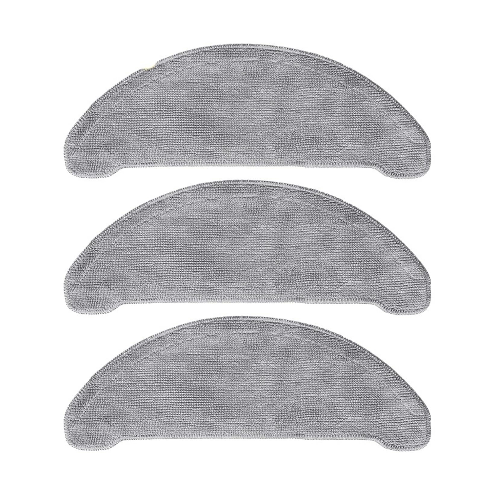 Scrubbing Parts For Robot Vacuum Cleaner, Washable And Replaceable Mopping Cloths, Cloth Accessories, Compatible With VIOMI, S9, Roidmi And Eve Plus.(3pcs)