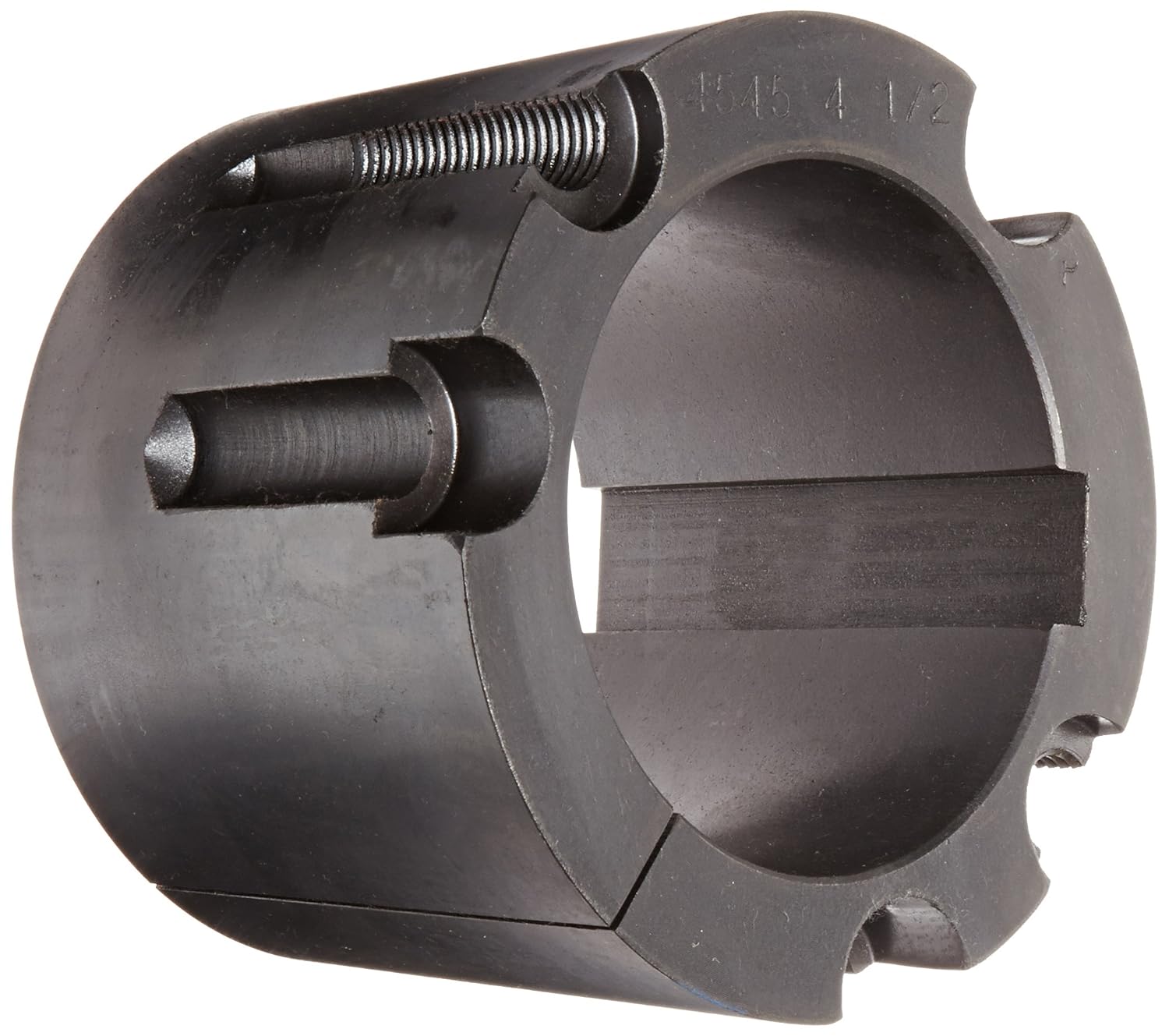 Martin 4545 4 1/2 Taper Bushing, Class 30 Gray Cast Iron, Inch, 4.5" Bore, 6.375" OD, 4.5" Length