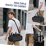 CURMIO Carrying Case Compatible with Meta Quest 2/Quest 3/Quest 3S VR Headset, Portable Storage Bag with External Pockets for Touch Controllers and Accessories, Bag Only