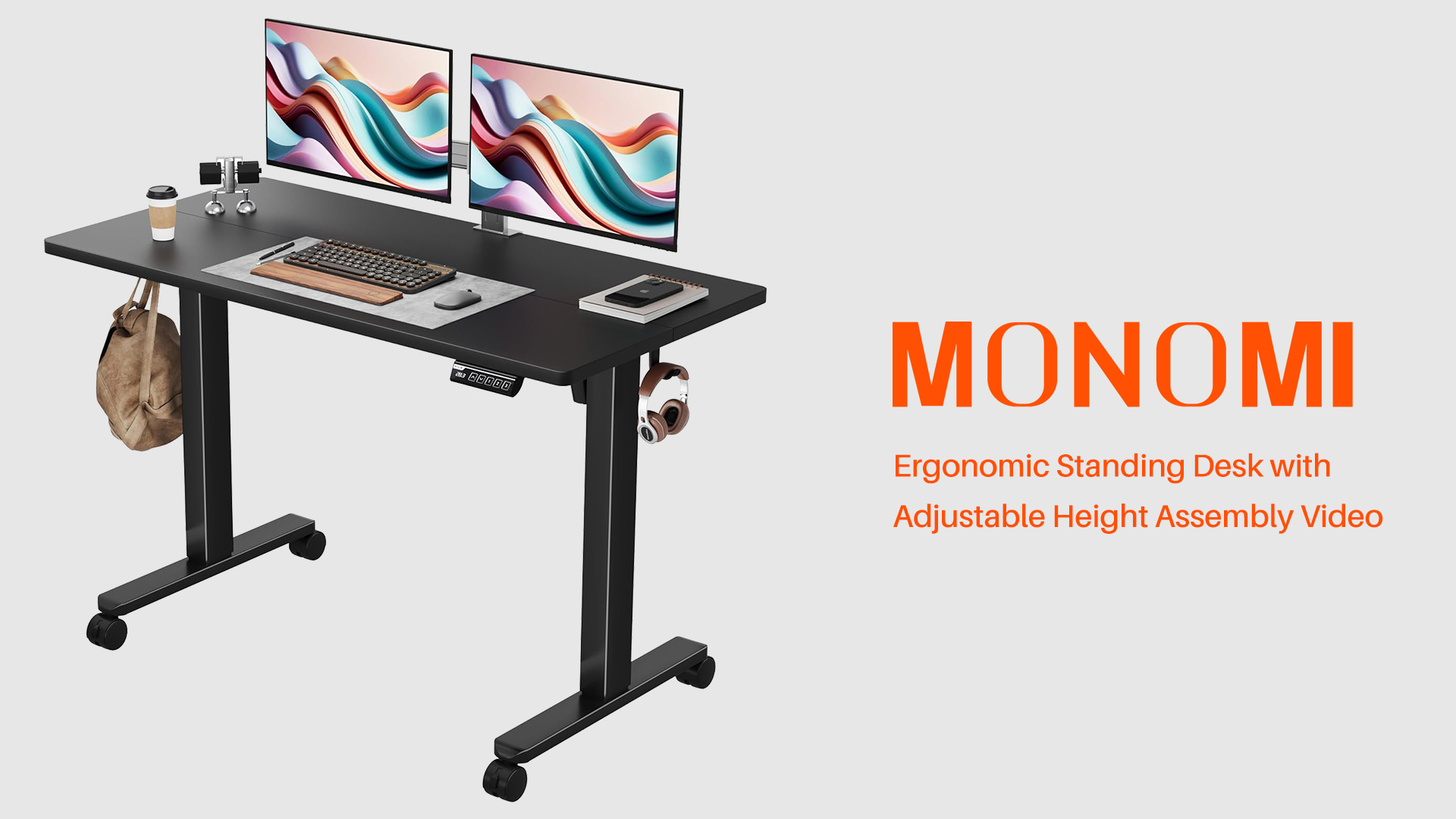 Amazon.com: Monomi Electric Standing Desk, 47.2 Inch Height