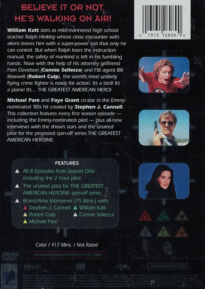 THE GREATEST AMERICAN HERO DVD BOX パート1 Amazon.com: The Greatest American Hero: The Complete Series