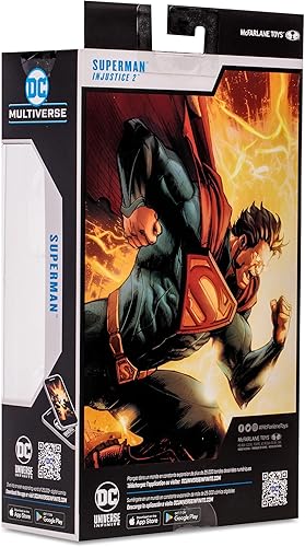 Miniatura 11 de McFarlane Toys - DC Multiverse Superman (Injustice 2) Figura de acción de 7 pulgadas