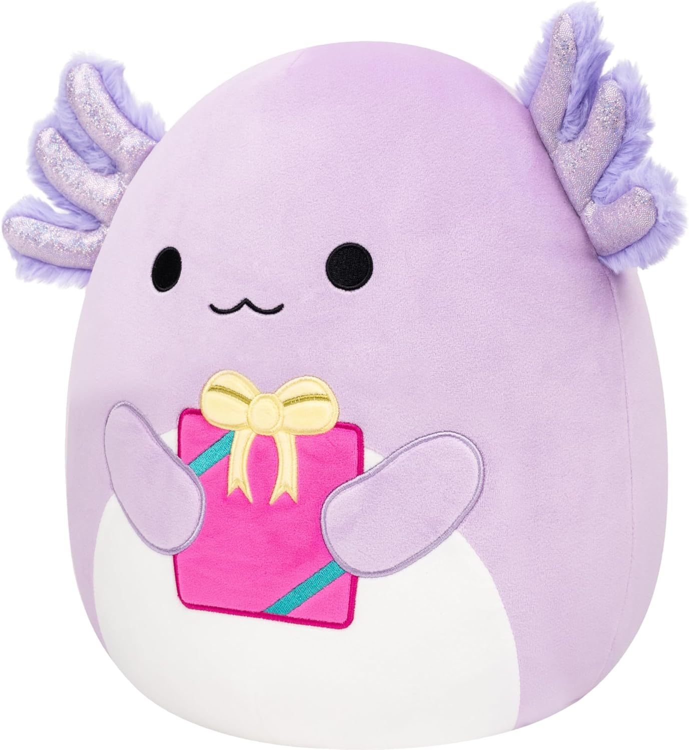 Squishmallows Original 12in Monica The Purple Axolotl Holding Gift – Official Jazwares Plush (Medium-Sized)