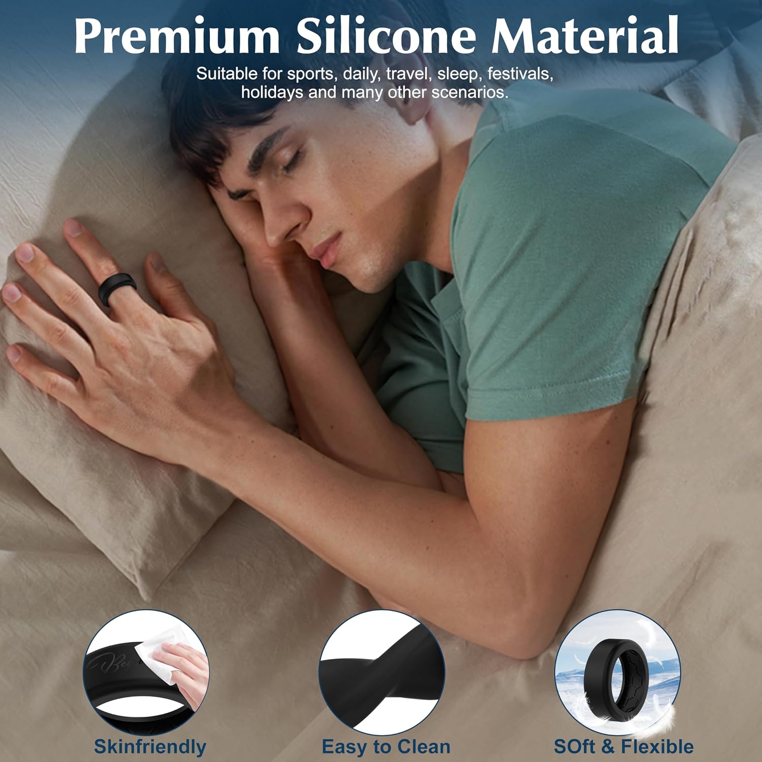 6Pack Cover Compatible with RingConn Gen 3/Gen 2/Gen 2 Air/Gen 1 Protector image 5
