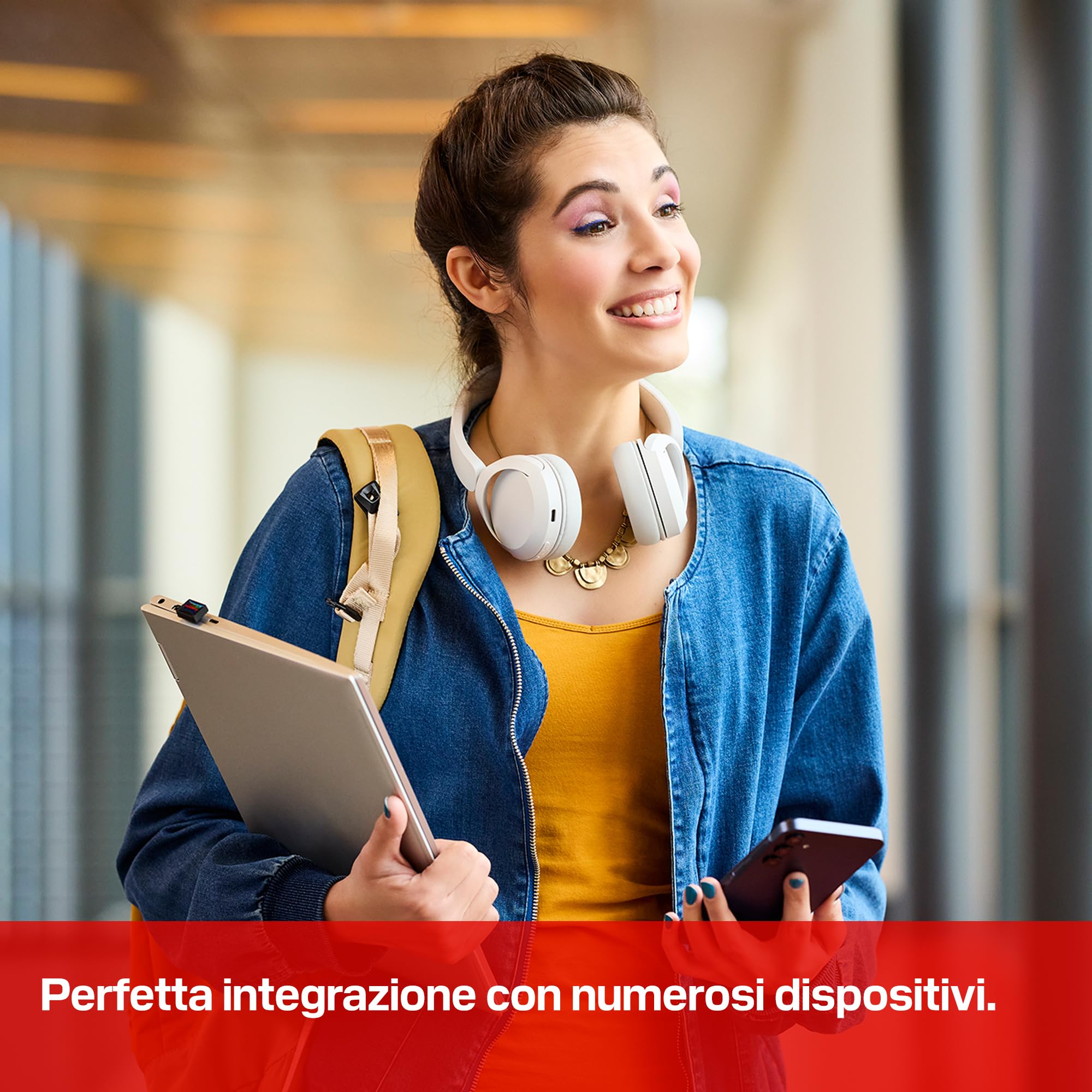 SANDISK Extreme Fit, Unità Flash USB-C 512 GB (Velocità di lettura fino a 400 MB/s, USB 3.2 Gen 1, USB Type-C, storage plug-and-stay, l'app SANDISK Memory Zone)