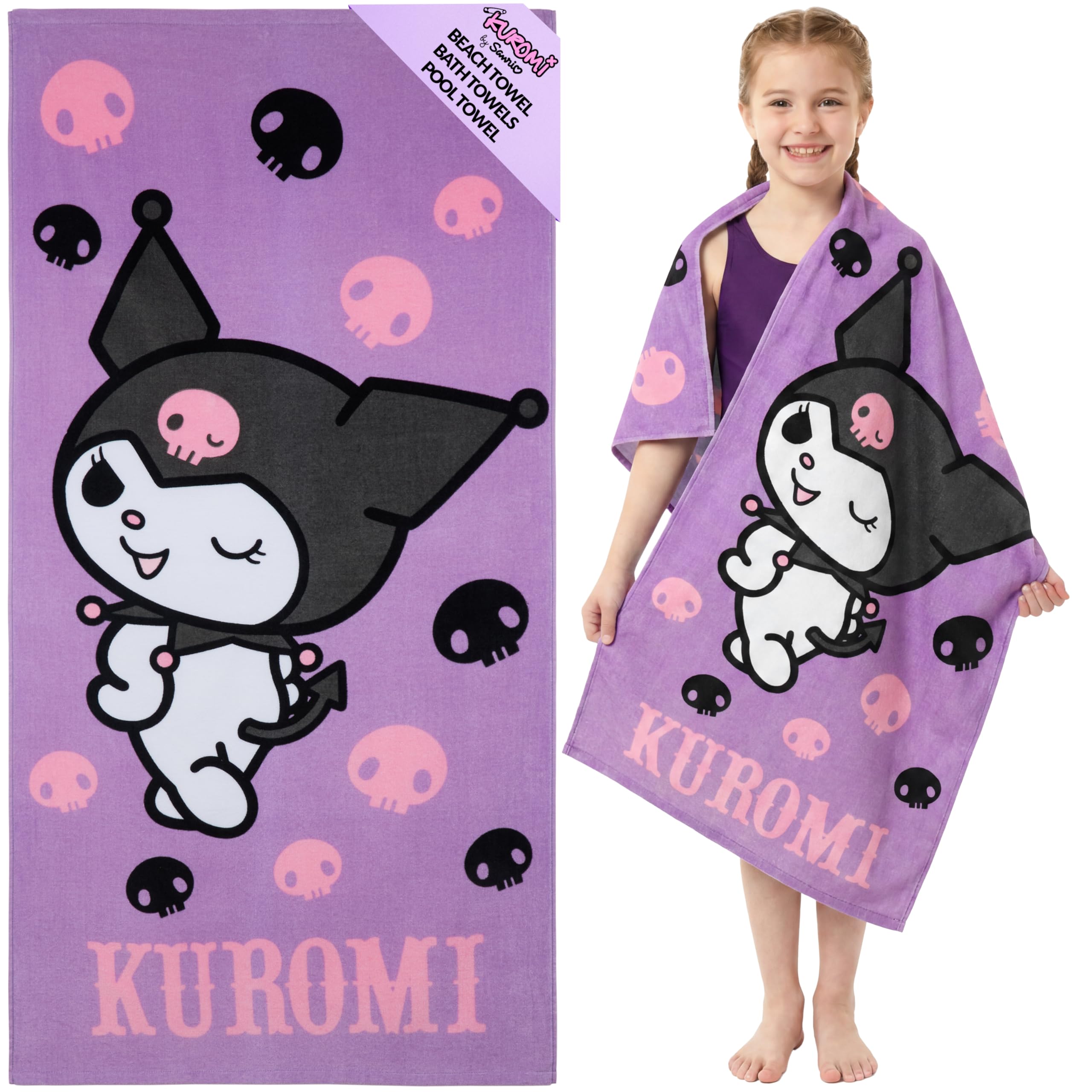 Amazon.com: Hello Kitty Towel for Kids Teenagers Women Quick Dry