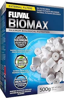 Fluval BioMax Bio Rings 500g - Premium Biological Filter Media for Superior Aquarium Filtration