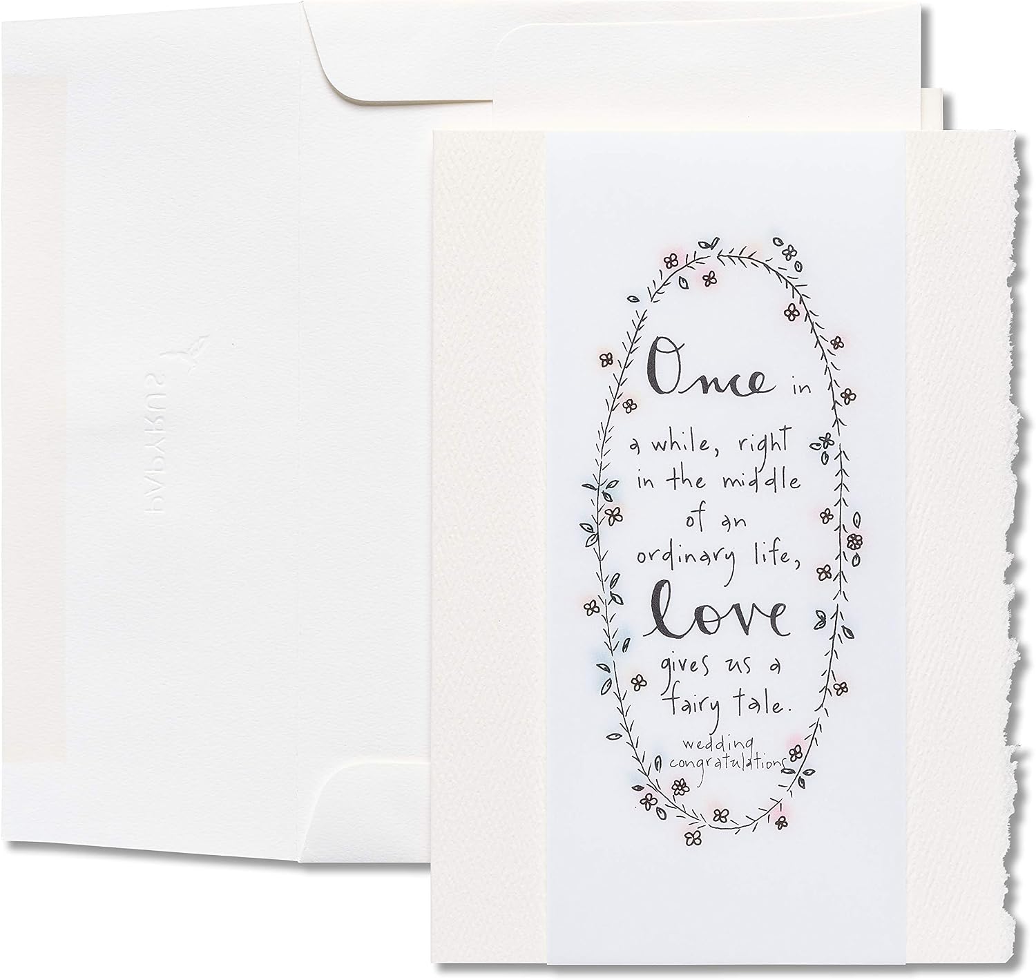 Papyrus Wedding Card (Fairy Tale)