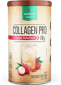 Nutrify - Colágeno Collagen Pro - 450g - Chá Branco com Lichia