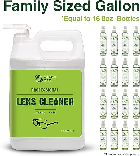 Miniatura 3 de Green Oak Recambio de limpiador de lentes profesional para lentes, lo mejor para anteojos, cámaras y lentes, limpia de forma segura las huellas