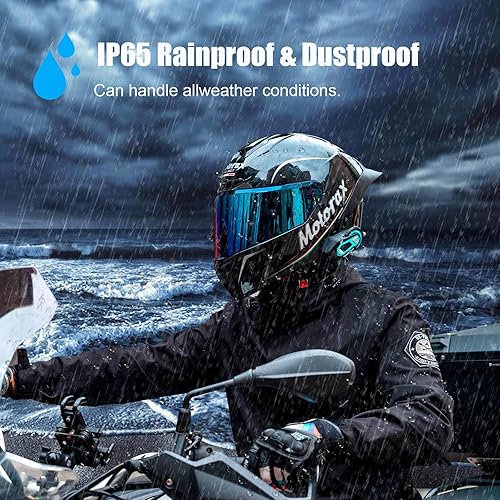 Miniatura 7 de Freedconn T-Max - Intercomunicador de casco de grupo de ciclistas de sistemas de comunicación de motocicleta 1000M 6