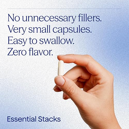 Miniatura 8 de Essential Stacks Probióticos Saccharomyces Boulardii (sin OMG y sin gluten) - 5 mil millones de UFC para la salud intestinal (60 cápsulas)