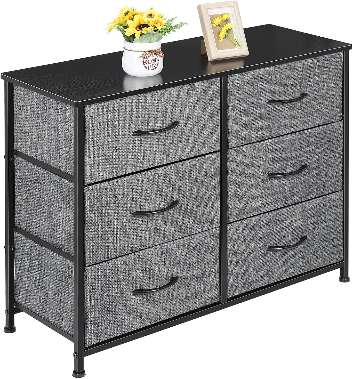 NANANARDOSO Dresser for Bedroom, Fabric Dresser with 6