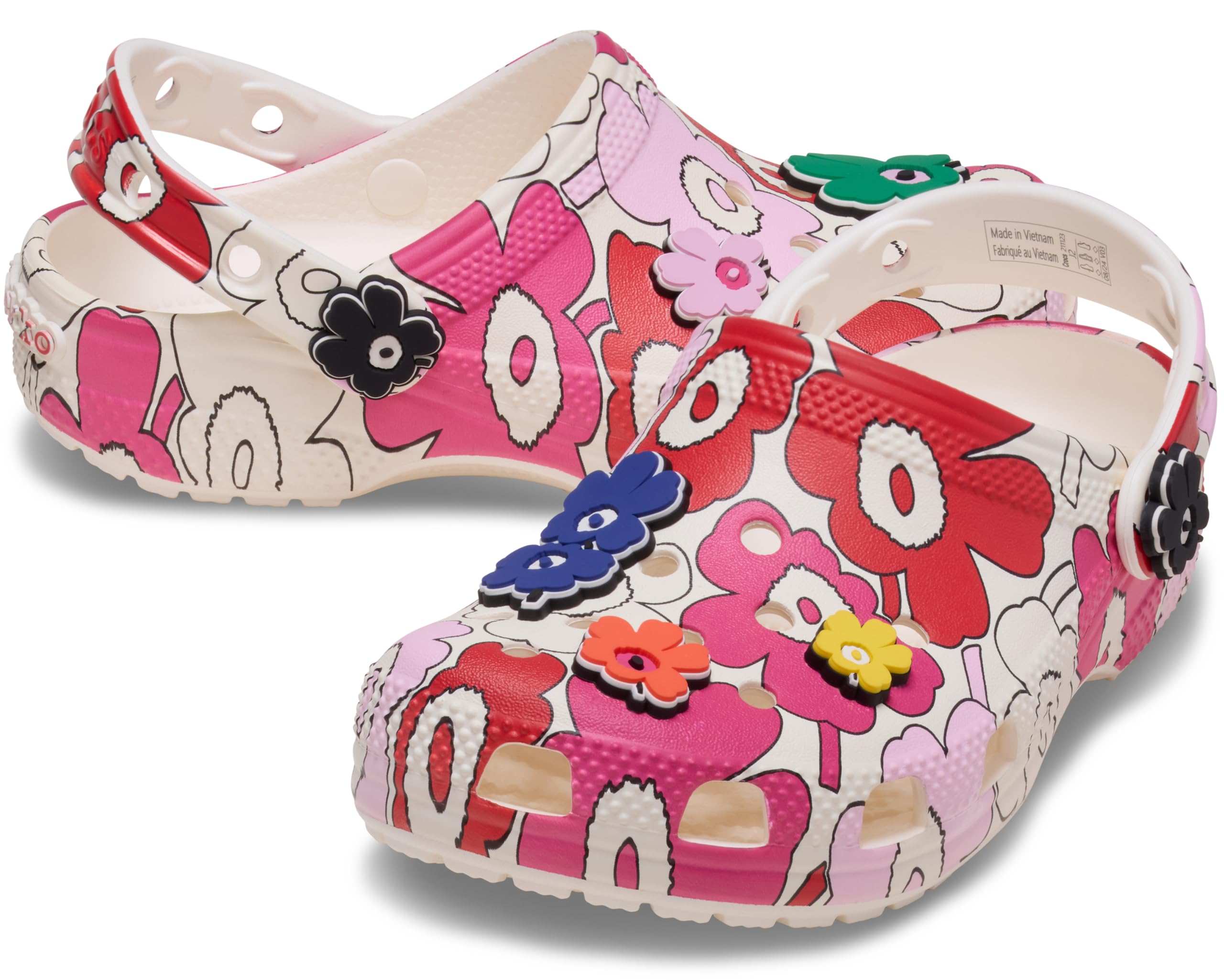 Crocs Marimekko Classic Clog K, Zoccoli Unisex - Bambini e Ragazzi
