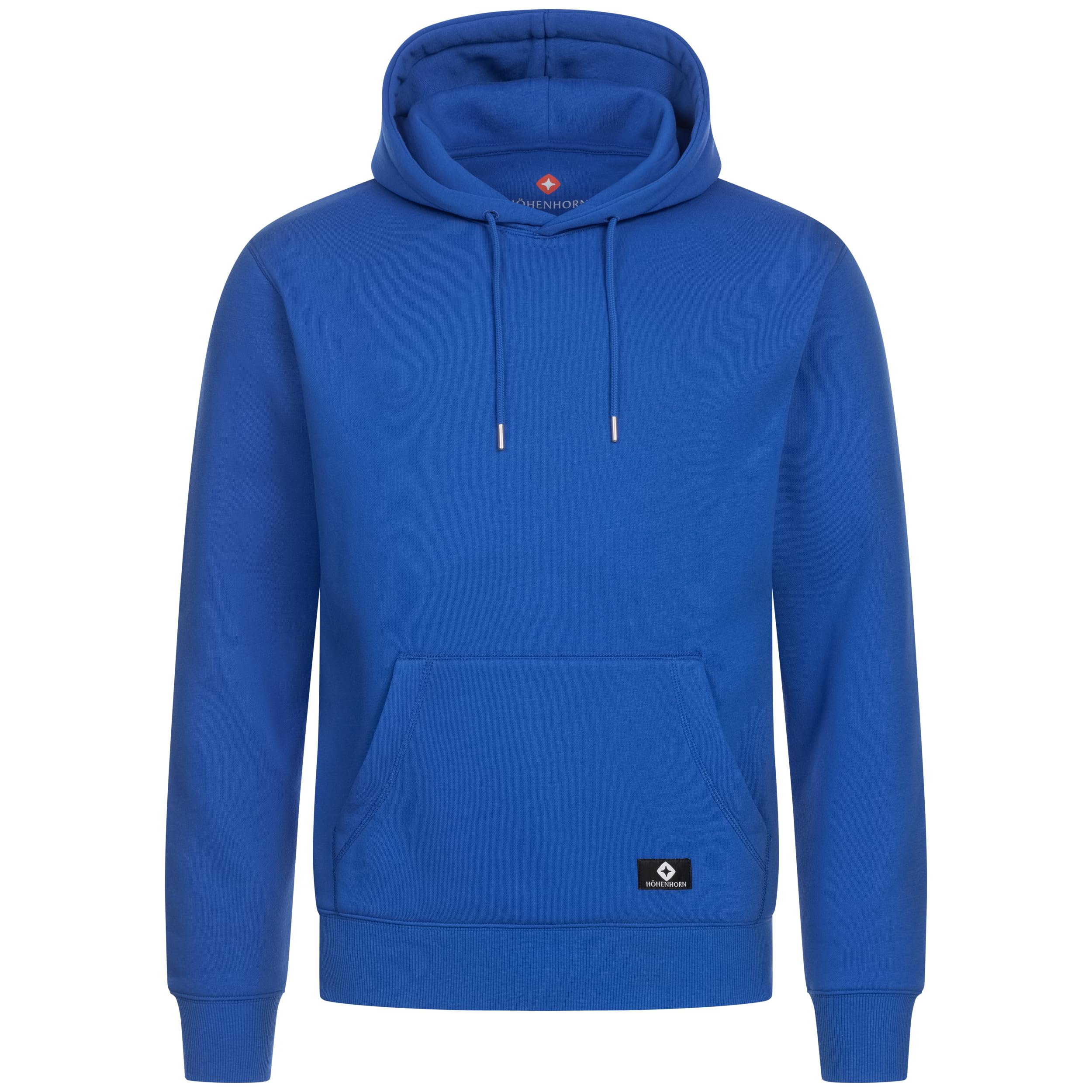 Höhenhorn Janga Hoodie Men's Hooded Pullover Hoody Sweatshirt, blue, L