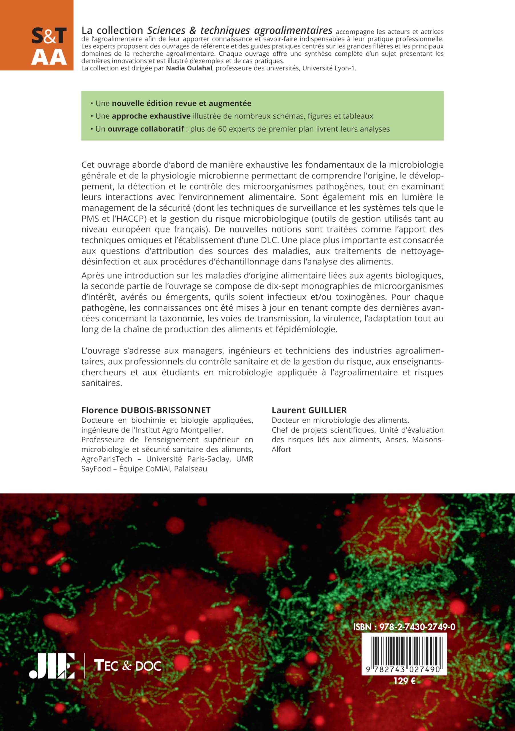 Risques microbiologiques alimentaires (2e édition)
