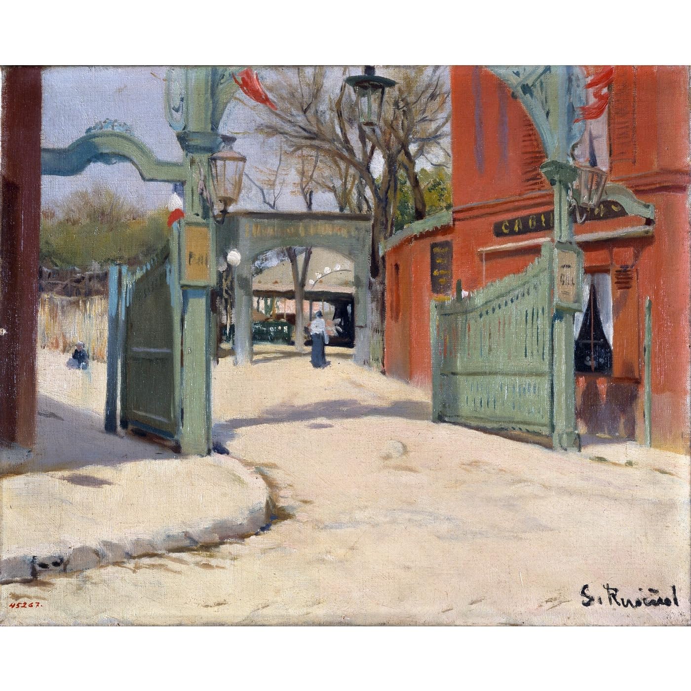 Impression giclée Santiago Rusinol décoration murale toile 76x101cm