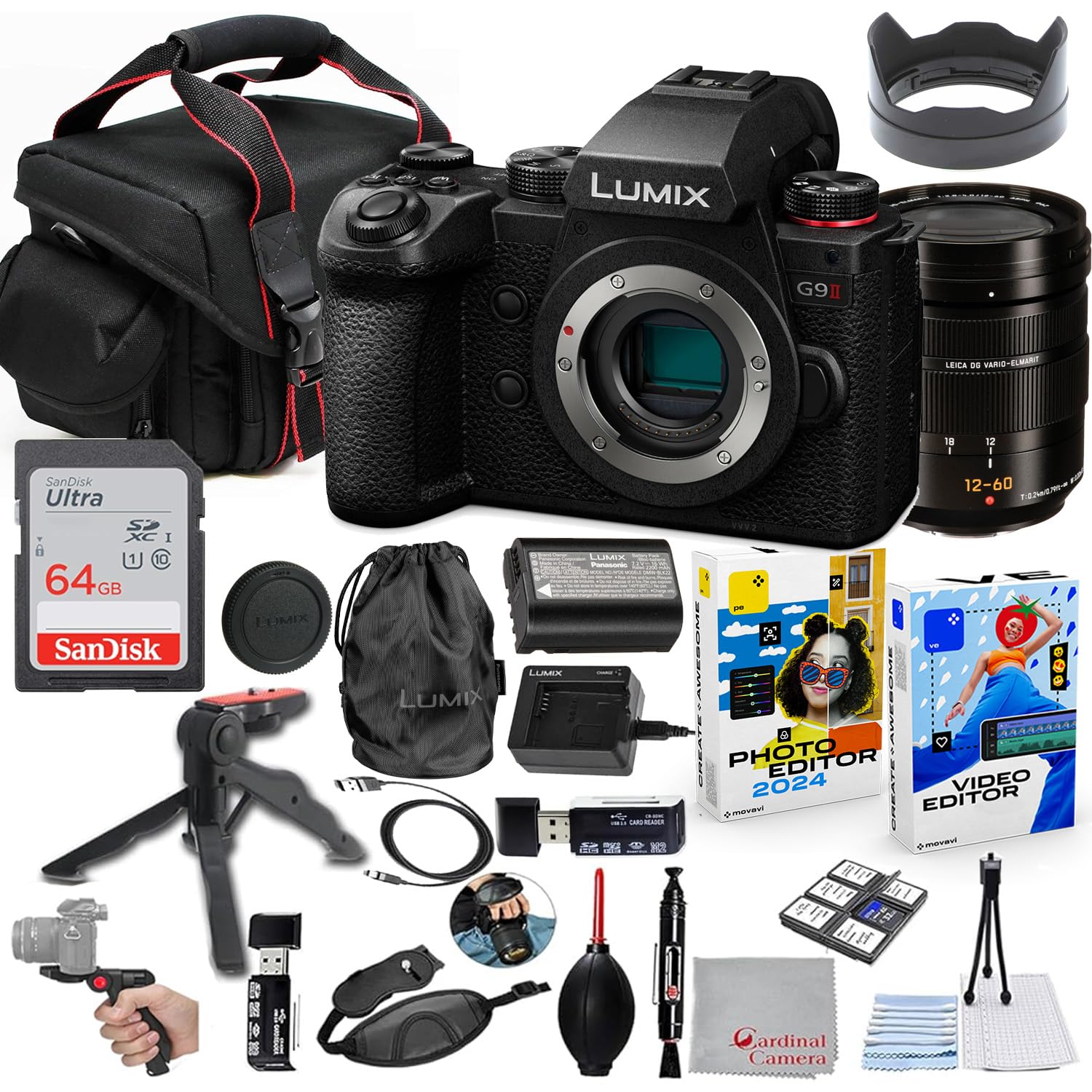 Amazon.com : Panasonic Lumix G9 II Mirrorless Camera with 12-60mm