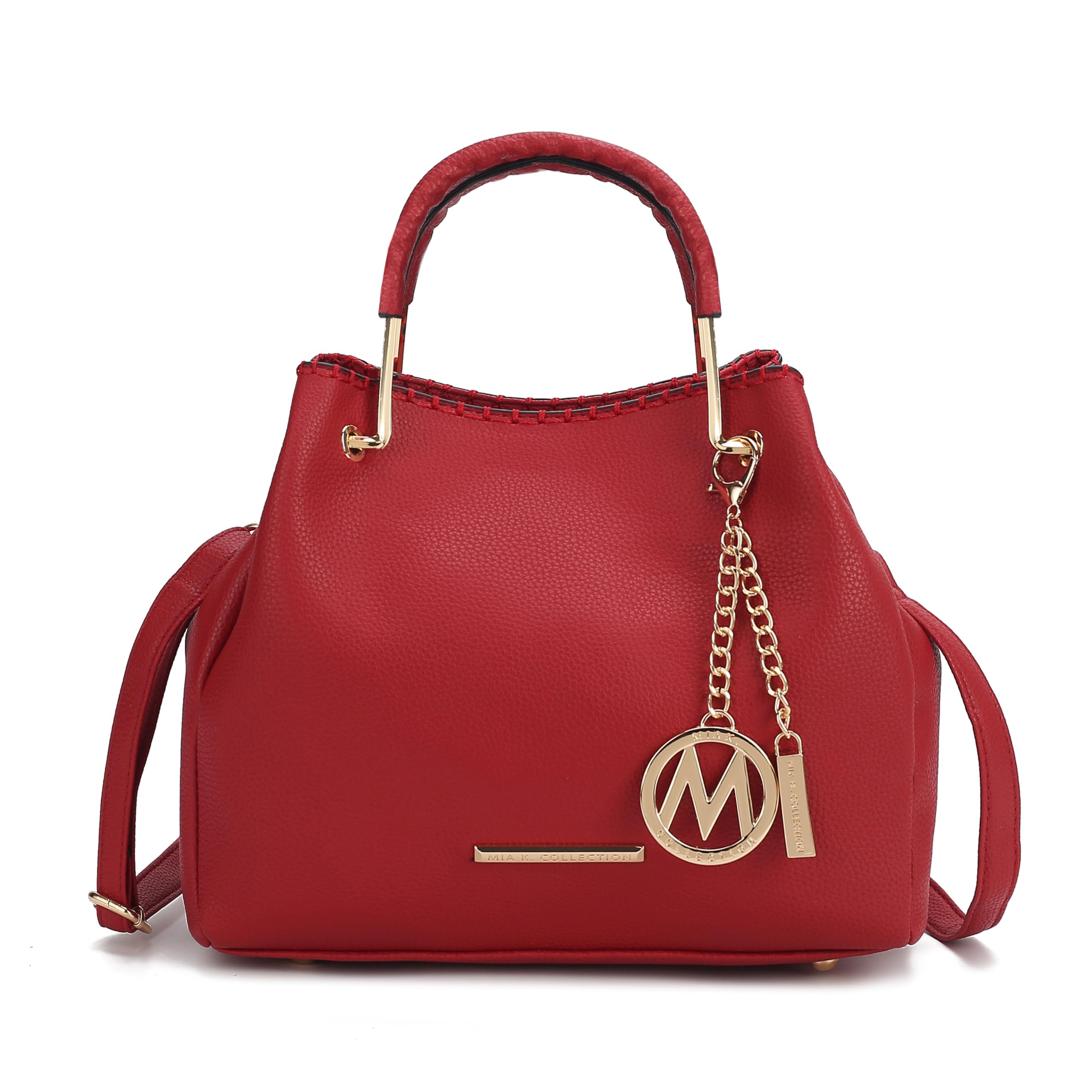 MKF Collection Tote Bag for Women, Vegan Leather Top-Handle Shoulder Bag Handbag Purse by Mia K