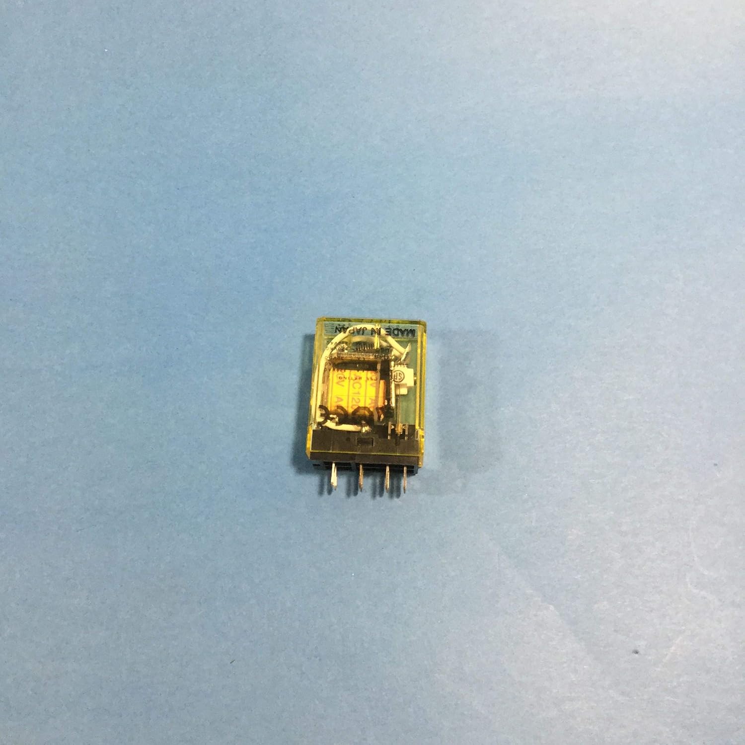 IDEC RY2S-UAC120V DPDT CONTACT, 120 VAC COIL VOLTAGE, MINIATURE RELAY, ROHS COMPLIANT, SMALL INDUSTRIAL GP SIGNALING RELAY, BLADE TERMINALS