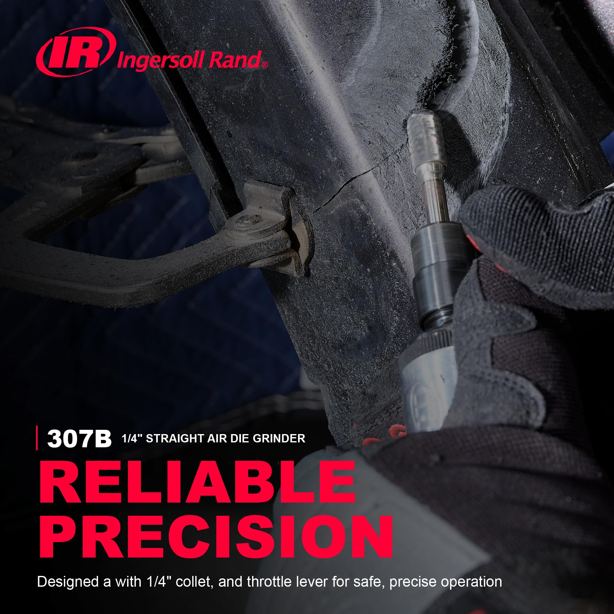 Ingersoll Rand 307B Air Die Grinder - Precision Power -4 Ingersoll Rand 307B Air Die Grinder - Precision Power -4