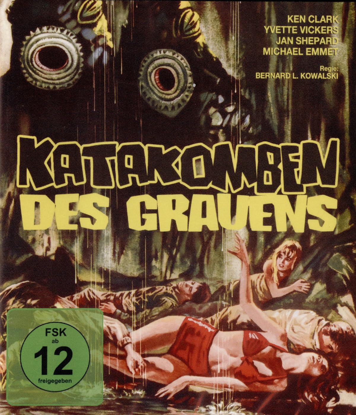 Katakomben des Grauens Blu-ray con audio DTS-HD de alta fidelidad para cine en casa