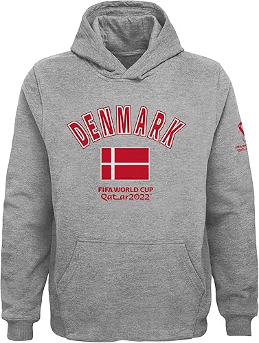 Miniatura 4 de Outerstuff Sudadera con capucha unisex de forro polar para niños de la Copa Mundial de la FIFA