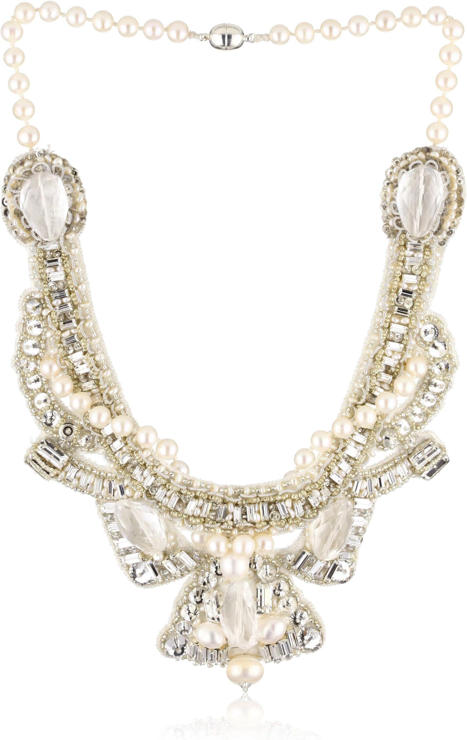 Ranjana Khan "Deco Bride" Bride Statement Necklace