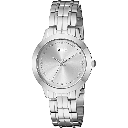 GUESS Classic Slim Stainless Steel Bracelet Watch